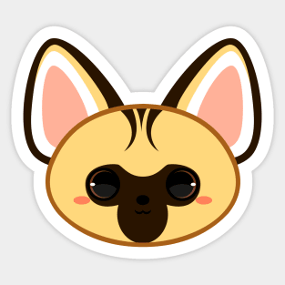 Cute Aardwolf Sticker